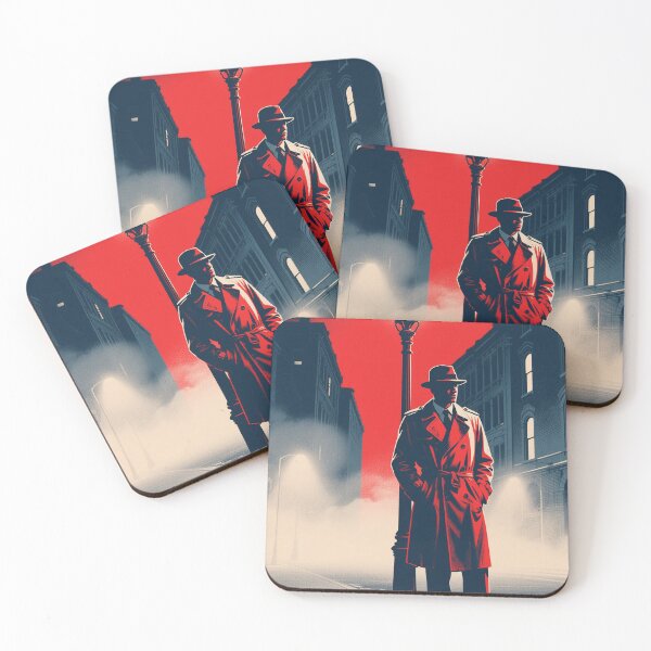 Item preview, Man Secrecy – The Classic Noir Icon designed and sold by HoopeStylee.