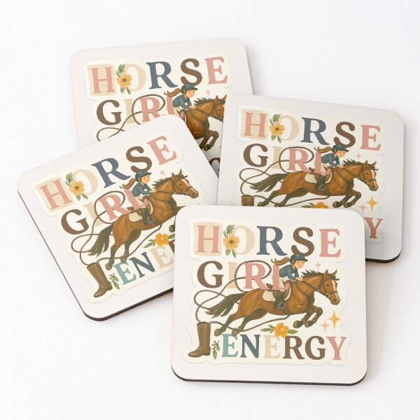 Item preview, Horse Girl Energy - English Equestrian Sticker  designed and sold by Taylor’sGrabBag.