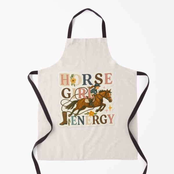 Item preview, Horse Girl Energy - English Equestrian Sticker designed and sold by Taylor’sGrabBag.