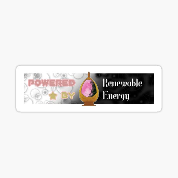 Item preview, Powered by Renewable Energy designed and sold by Dondougo.