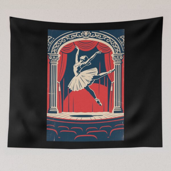 Item preview, Grace in Motion – Ballet Art Woman designed and sold by HoopeStylee.