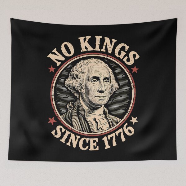 Item preview, No Kings In America 1776 designed and sold by brynatshop.
