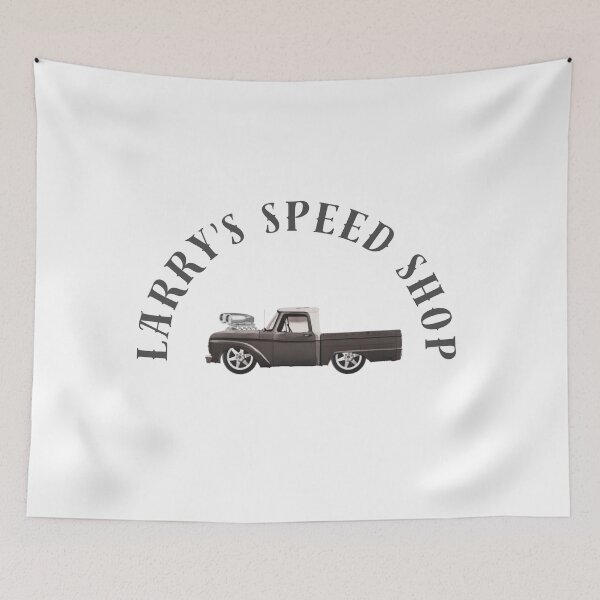 Item preview, Larry's speed shop  designed and sold by TaraPen.