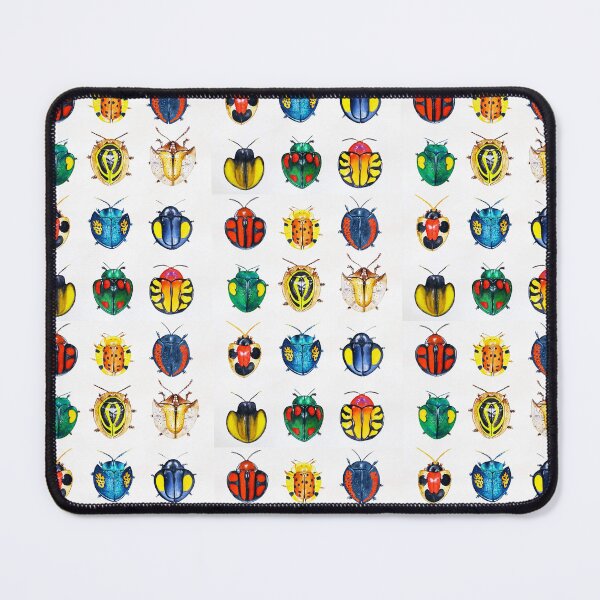Item preview, Fun colorful bugs pattern  designed and sold by NussayArt.