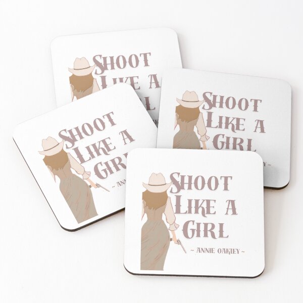 Item preview, Shoot like a girl Annie Oakley designed and sold by TaraPen.