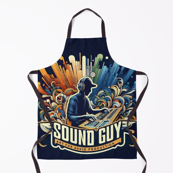 Item preview, Sound guy art for audio production, typography designed and sold by maxmaj.