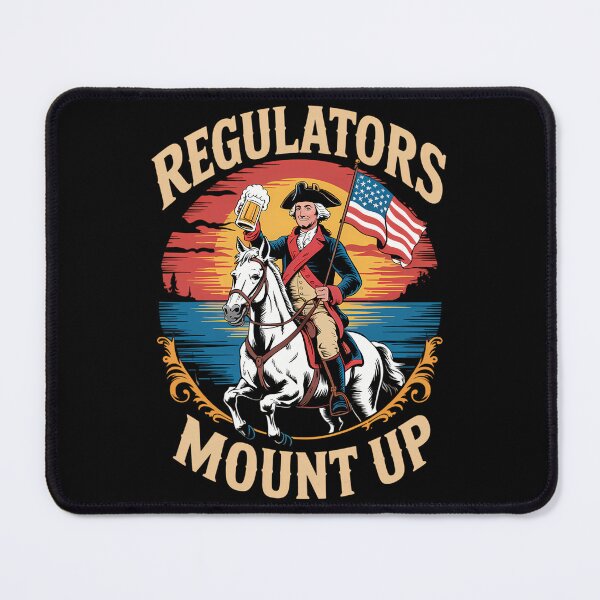 Item preview, Regulators Mount Up 4th Of July Independence Day designed and sold by brynatshop.