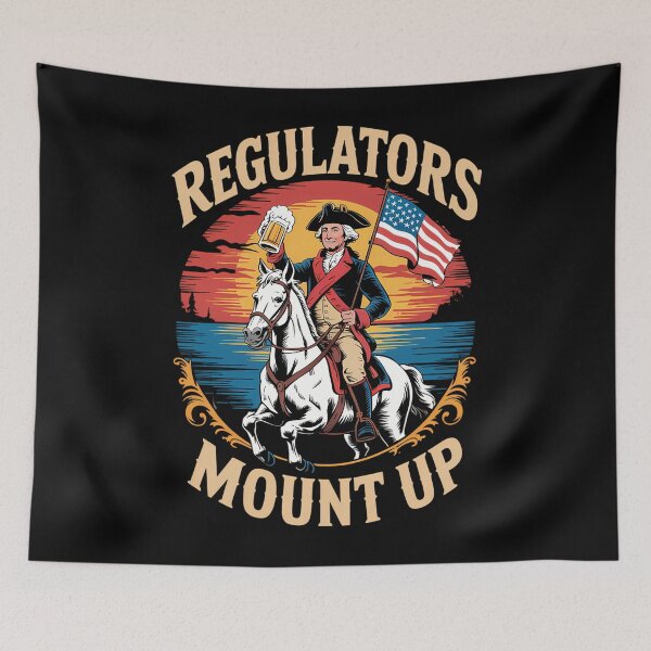 Item preview, Regulators Mount Up 4th Of July Independence Day designed and sold by brynatshop.
