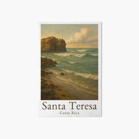 Item preview, Tropical Poster of Santa Teresa, Costa Rica designed and sold by tropivistacr.