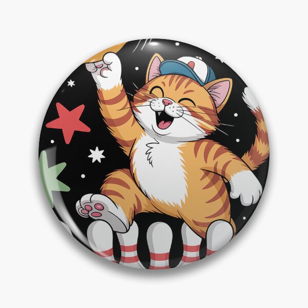 Item preview, Dabbing Cat Bowling designed and sold by MAKOPOKOShop.
