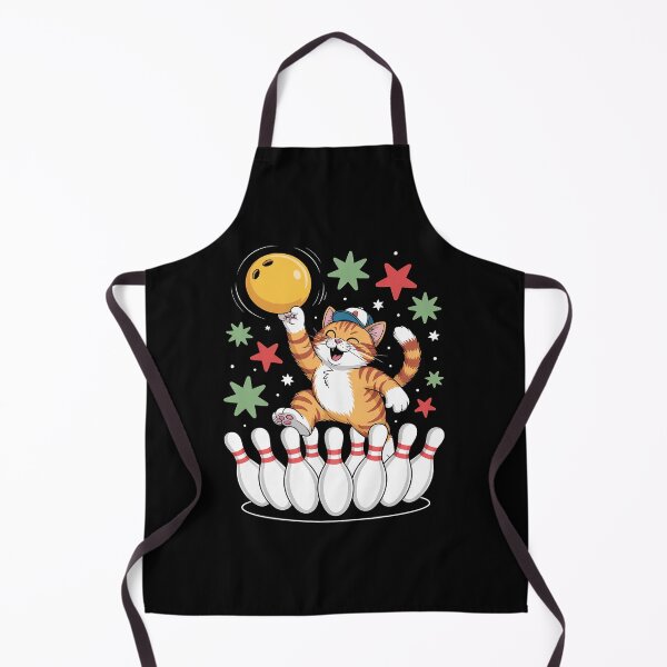 Item preview, Dabbing Cat Bowling designed and sold by MAKOPOKOShop.