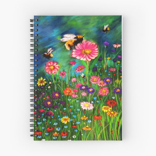 Item preview, Bees with Flowers designed and sold by PaniaBrown.