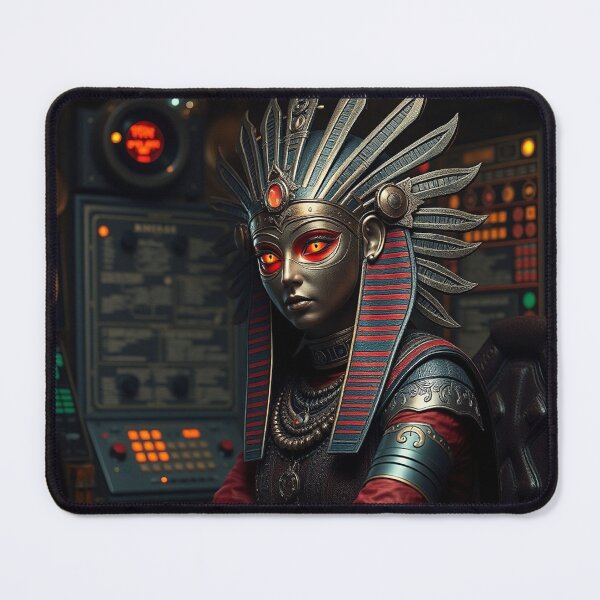 Item preview, Seshat symbolic Egyptian steampunk hacker designed and sold by VidyoeDesigns67.