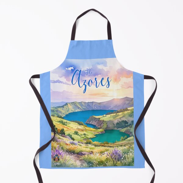 Item preview, Vintage-style Azores Travel Poster designed and sold by travelwitheric.