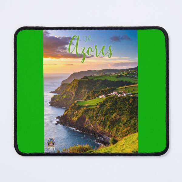 Item preview, Vintage-style Azores Travel Poster designed and sold by travelwitheric.