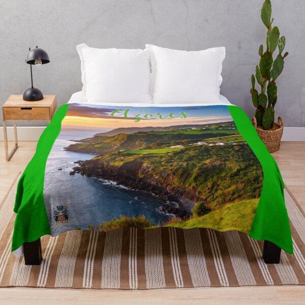 Item preview, Vintage-style Azores Travel Poster designed and sold by travelwitheric.