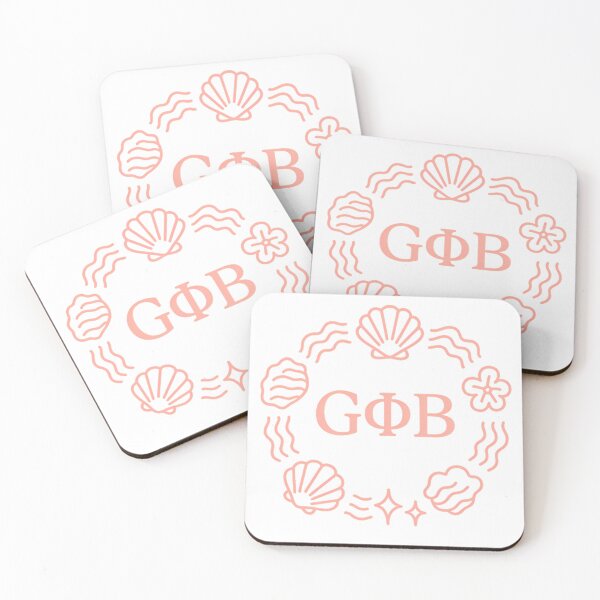 Item preview, Gamma Phi Beta Shell Wreath – Coastal Sorority Circle Design designed and sold by summer-loving.