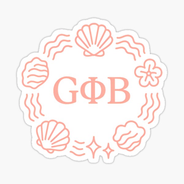 Artikel-Vorschau von Gamma Phi Beta Muschelkranz – Coastal Sorority Circle Design, designt und verkauft von summer-loving.