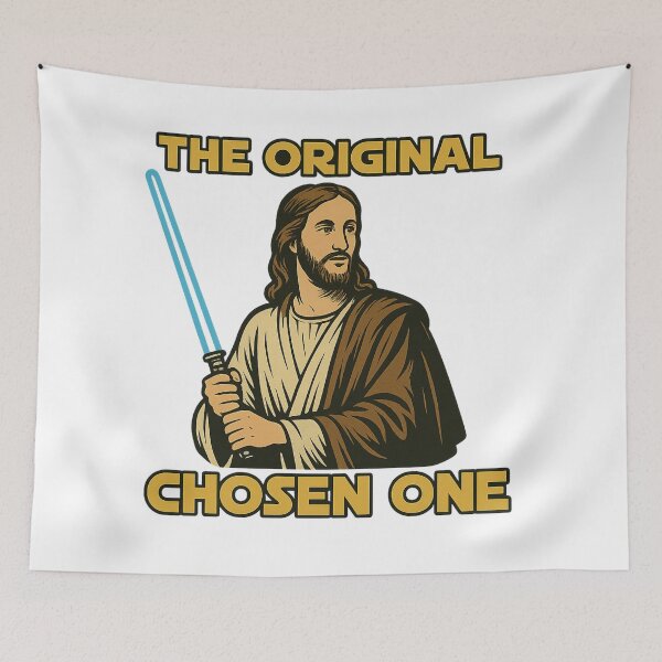 Item preview, Jesus Christ the original chosen one star wars T-Shirt designed and sold by TNCALakeDropLLC.