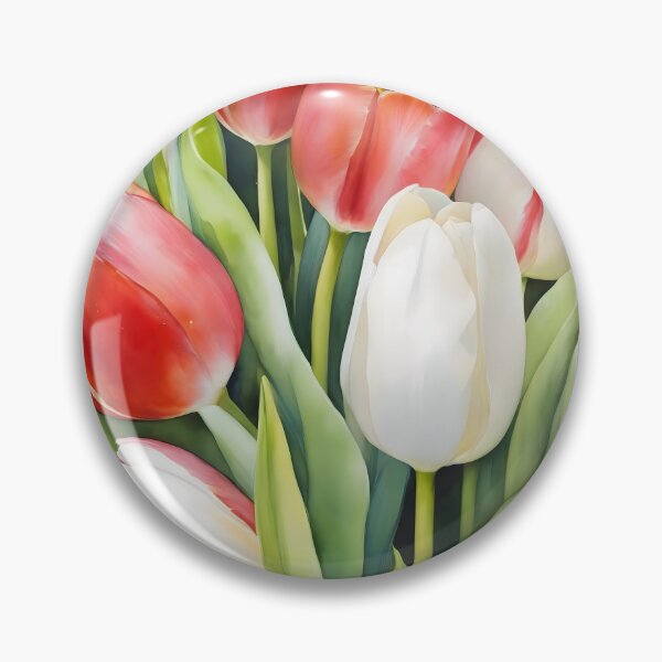 Item preview, Tulip Unveiled: A Botanical Illustration designed and sold by HeartfulBloom.