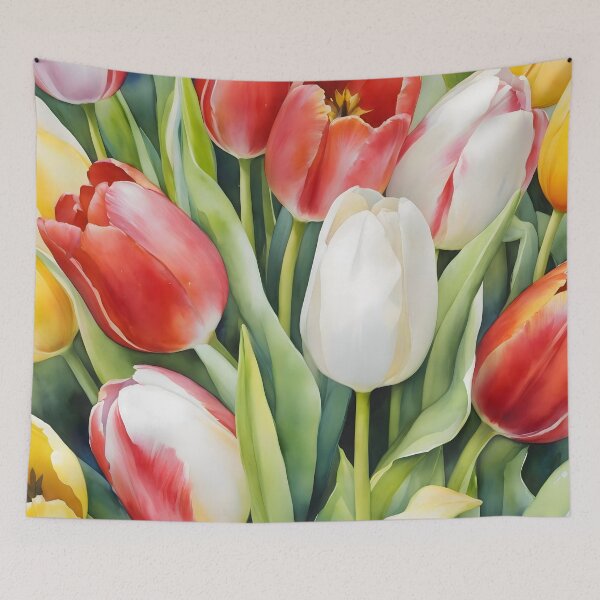 Item preview, Tulip Unveiled: A Botanical Illustration designed and sold by HeartfulBloom.