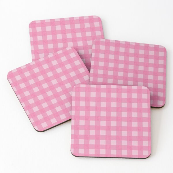 Item preview, Pink gingham coffee love designed and sold by jebsicka.