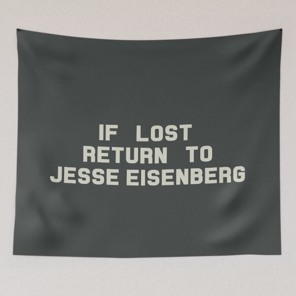 Artikelvorschau, If Lost Return to Jesse Eisenberg Tee entworfen und verkauft von deluluhaze.