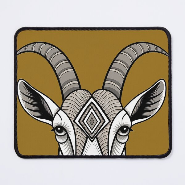 Item preview, Tribal Goat #1 designed and sold by Interrupt Art.