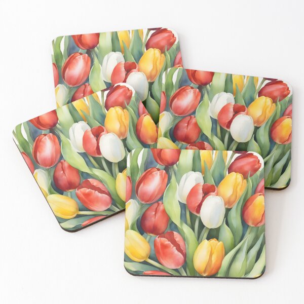 Item preview, Tulip Twirl: A Playful Garden Frolic designed and sold by HeartfulBloom.