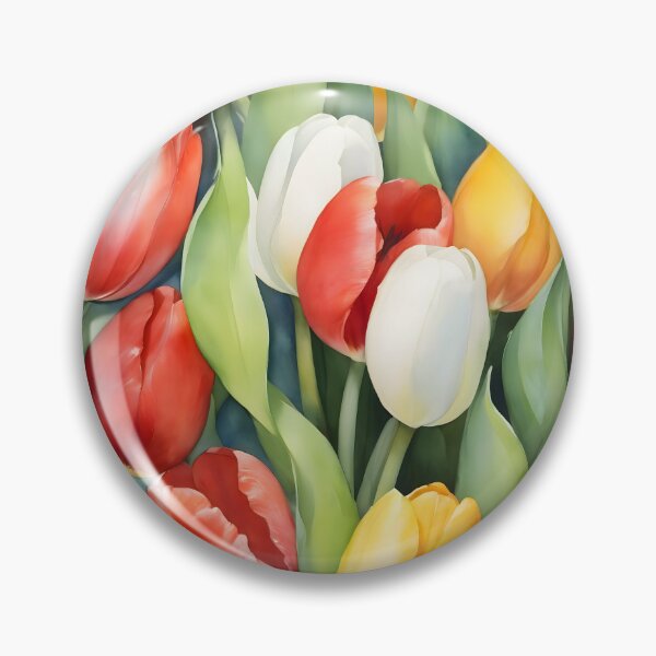 Item preview, Tulip Twirl: A Playful Garden Frolic designed and sold by HeartfulBloom.