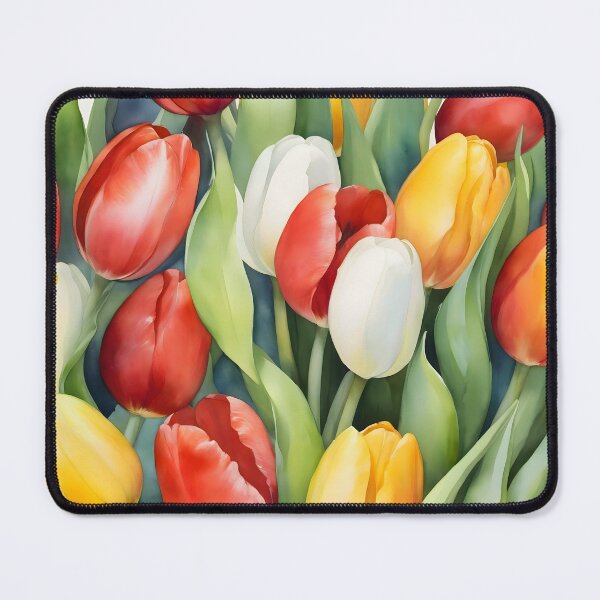 Item preview, Tulip Twirl: A Playful Garden Frolic designed and sold by HeartfulBloom.