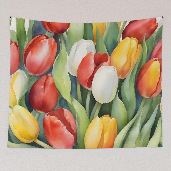 Item preview, Tulip Twirl: A Playful Garden Frolic designed and sold by HeartfulBloom.