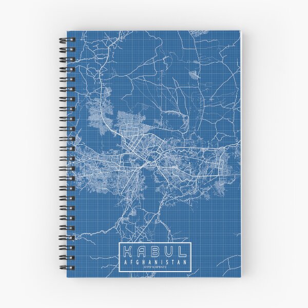 Item preview, Kabul City Map of Afghanistan - Blueprint designed and sold by deMAP.
