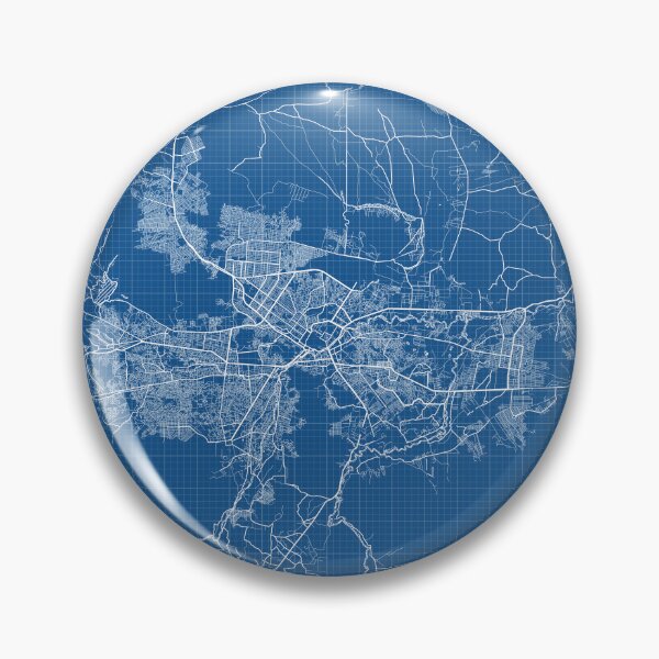 Item preview, Kabul City Map of Afghanistan - Blueprint designed and sold by deMAP.
