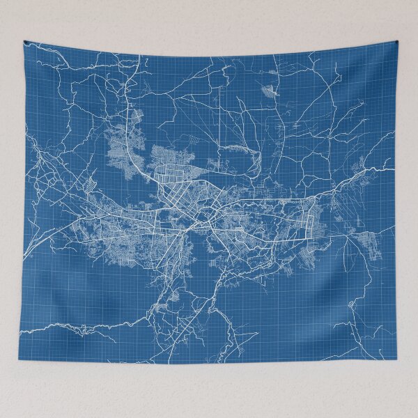 Item preview, Kabul City Map of Afghanistan - Blueprint designed and sold by deMAP.