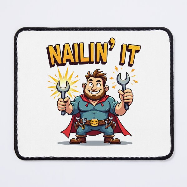 Item preview, Nailin’ It Handy Hero Superdad designed and sold by Taans-Creation.