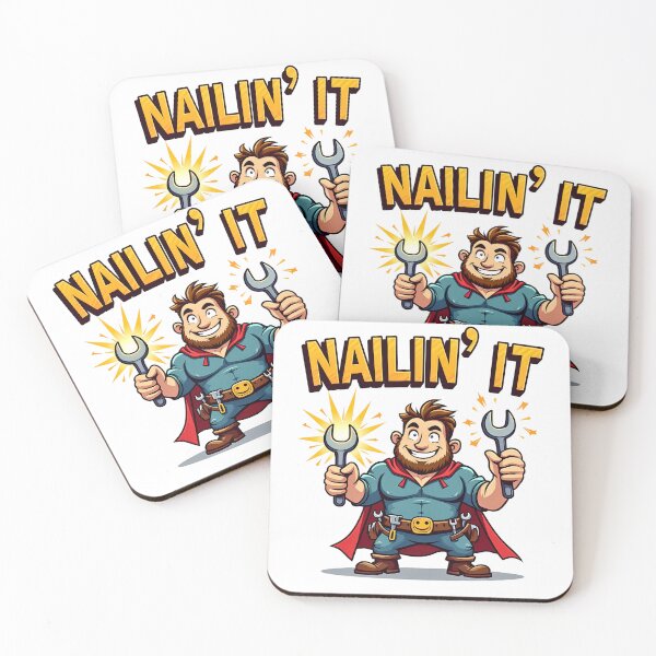 Item preview, Nailin’ It Handy Hero Superdad designed and sold by Taans-Creation.