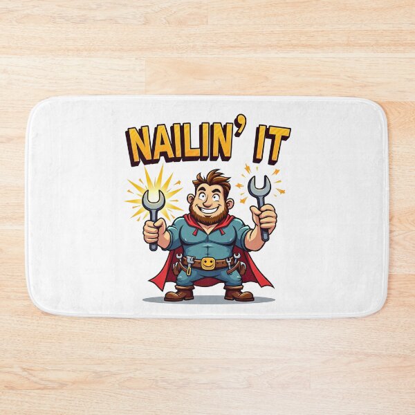 Item preview, Nailin’ It Handy Hero Superdad designed and sold by Taans-Creation.