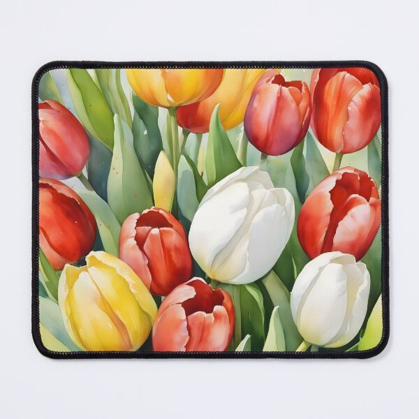 Item preview, Title: Tulip Bold: Modern Floral Impact designed and sold by HeartfulBloom.