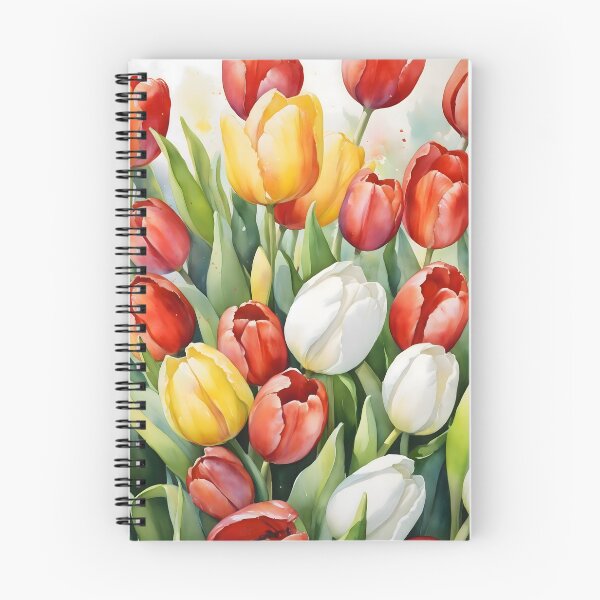 Item preview, Title: Tulip Bold: Modern Floral Impact designed and sold by HeartfulBloom.