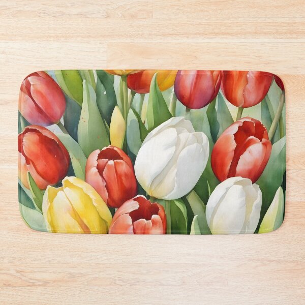 Item preview, Title: Tulip Bold: Modern Floral Impact designed and sold by HeartfulBloom.