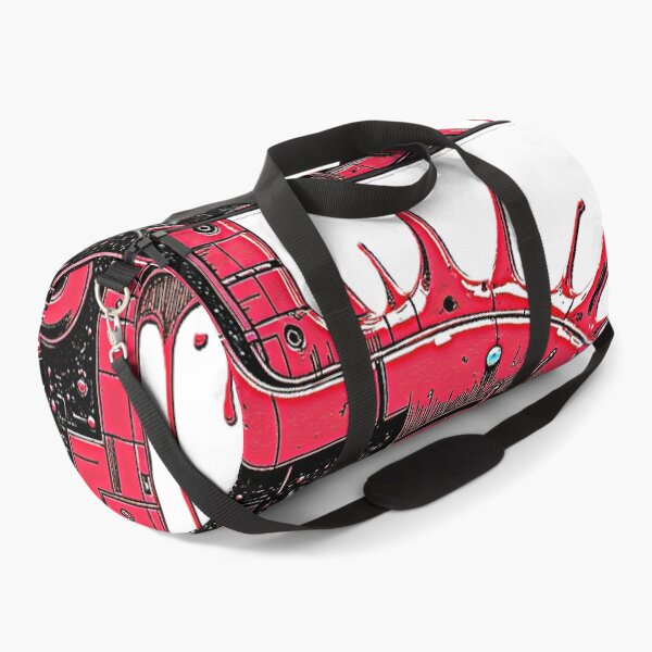 Item preview, Neon Red Cyberpunk Eye | Futuristic Surreal Tech Horror Artwork designed and sold by Dark-Circuit-Haven.
