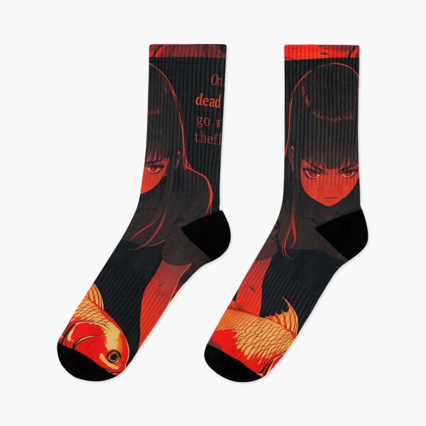 Item preview, Only dead fish go with the flow. designed and sold by 1989Ve&Co.