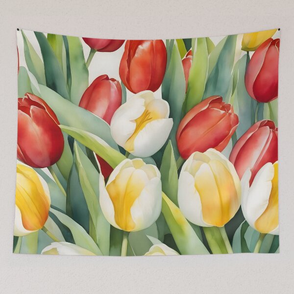 Item preview, Gentle Heartbeats: The Romantic Tulip's Sigh designed and sold by HeartfulBloom.