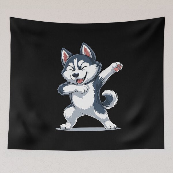 Item preview, Dabbing Siberian Husky Dog Lover Boys Kids Dab designed and sold by MAKOPOKOShop.