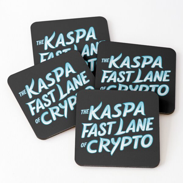Item preview, Kaspa: The Fast Lane Of Crypto designed and sold by RadDeck.