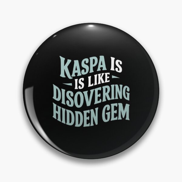 Item preview, Kaspa Is The Benchmark Now designed and sold by RadDeck.