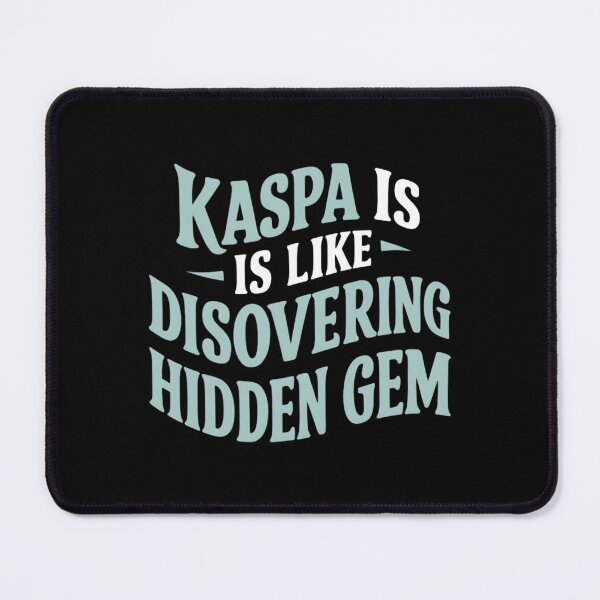 Item preview, Kaspa Is The Benchmark Now designed and sold by RadDeck.