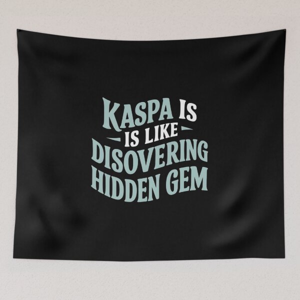 Item preview, Kaspa Is The Benchmark Now designed and sold by RadDeck.
