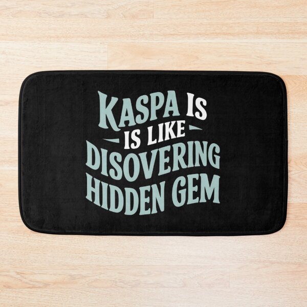Item preview, Kaspa Is The Benchmark Now designed and sold by RadDeck.